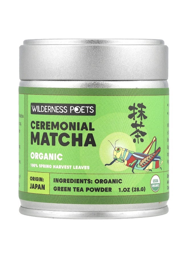 Wilderness Poets, Organic Ceremonial Matcha, 1 oz (28 g)