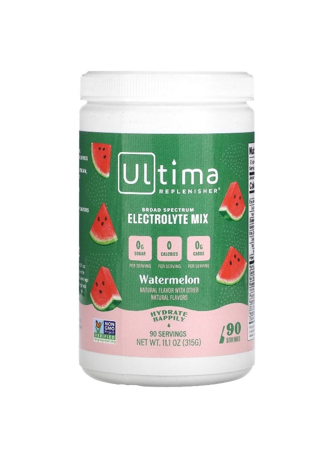 Ultima Replenisher, Electrolyte Mix, Watermelon, 11.1 oz (315 g)