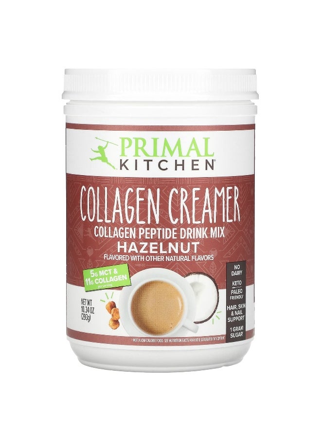 Primal Kitchen, Collagen Creamer, Hazelnut, 10.34 oz (293 g)