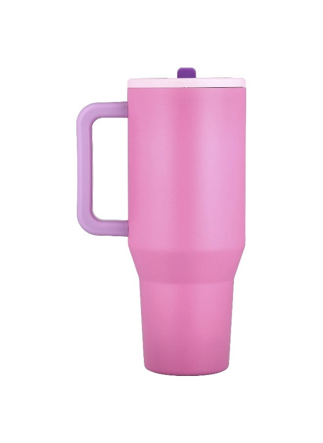HydroJug, Traveler Tumbler, Pink Sugar, 40 oz