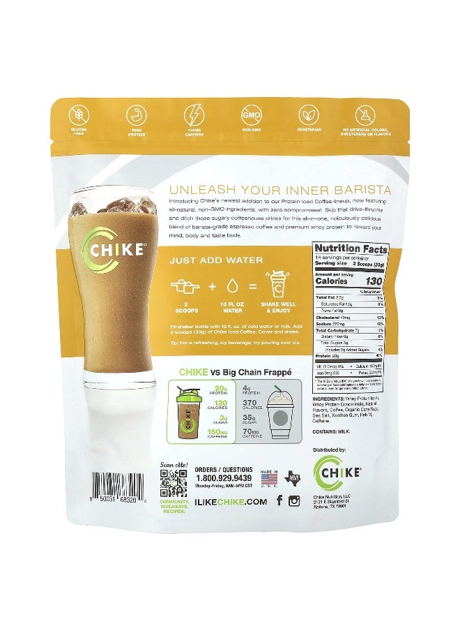 Chike Nutrition, Protein Iced Coffee, Vanilla Latte, 16.3 oz (462 g)