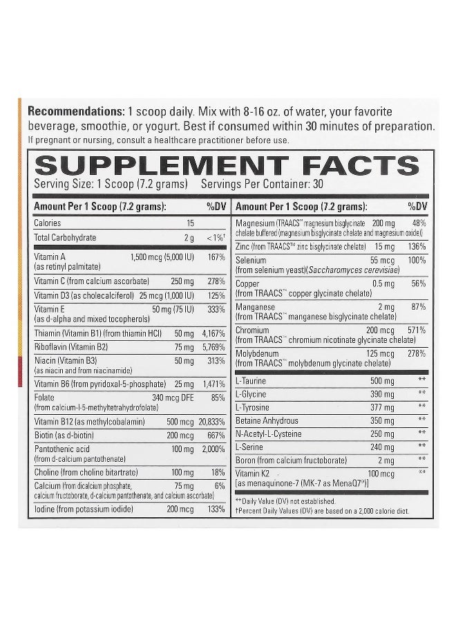Terry Naturally, Fatigued to Fantastic!™ Energy Revitalization Drink Mix, 7.6 oz (216 g)