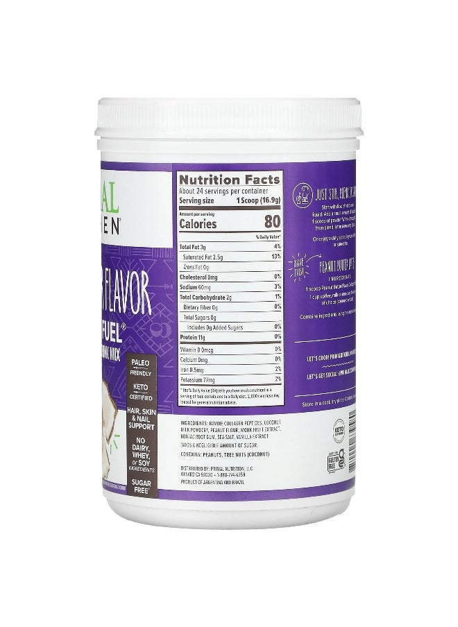 Primal Kitchen, Collagen Fuel, Peanut Butter, 14.3 oz (405.6 g)