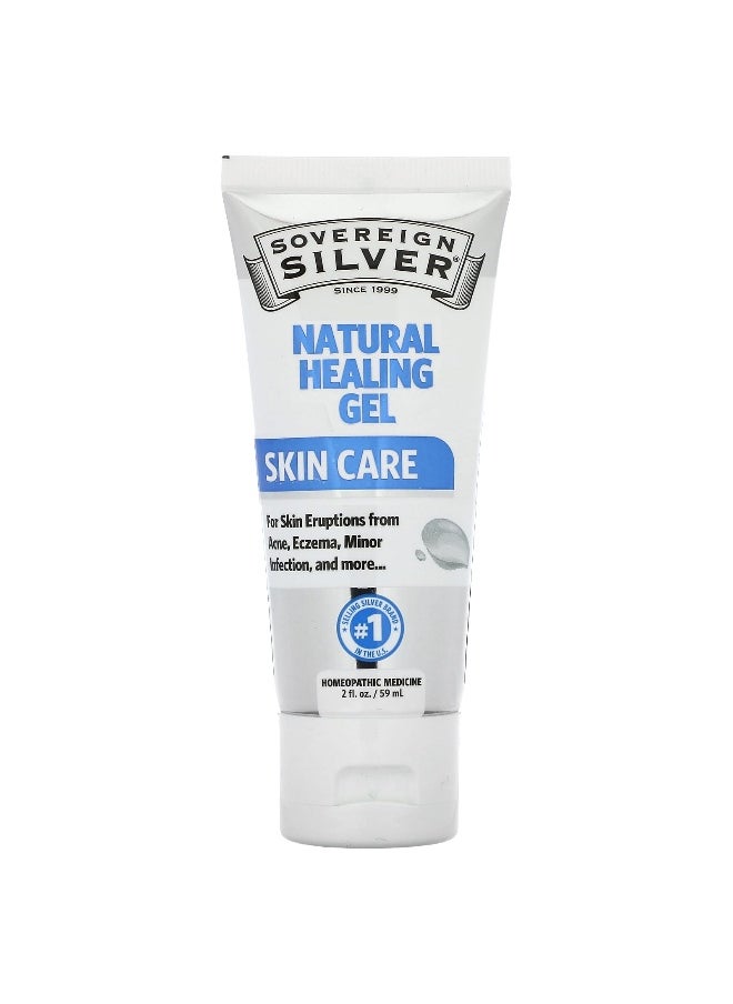 Sovereign Silver, Natural Healing Gel, Skin Care , 2 fl oz (59 ml)
