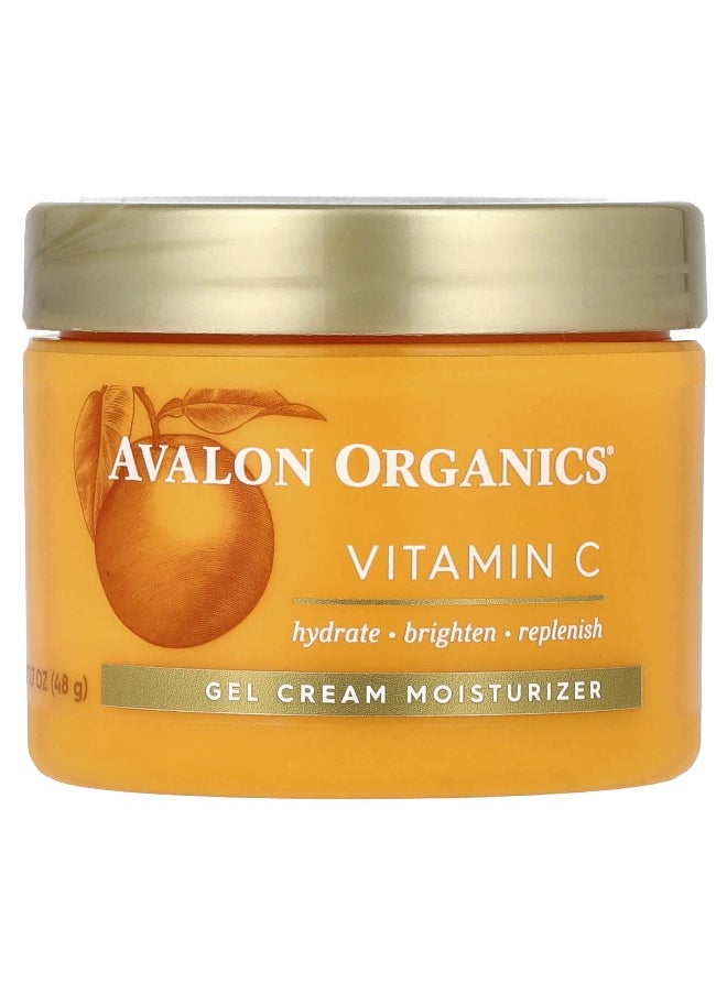 Avalon Organics, Vitamin C, Gel Cream Moisturizer, 1.7 oz (48 g)