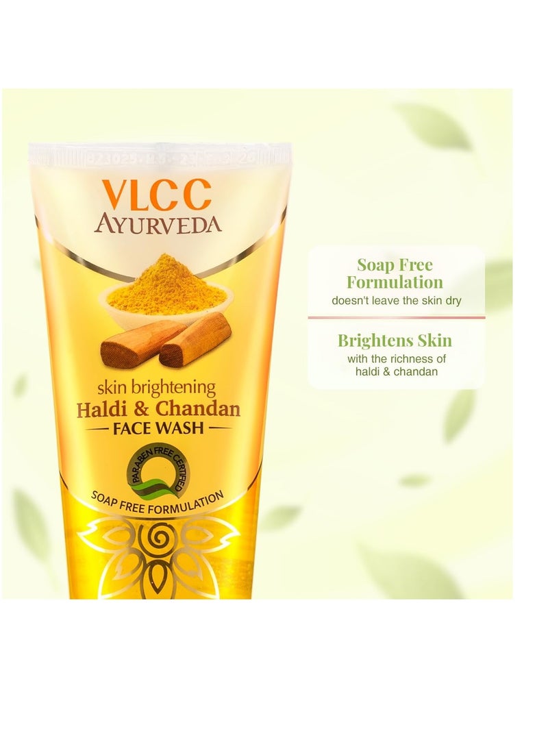 VLCC Ayurveda Haldi and Chandan Facewash- 100ml