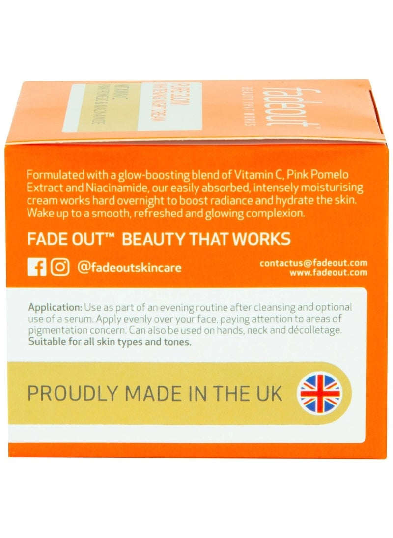 Fadeout Pure Glow Whitening Night Cream With Vitamin C 50 ml
