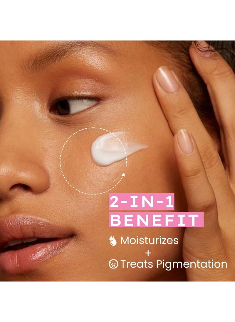 Pigmentation Corrector Daily Cream With 2% Kojic Acid | Moisturizes & Treats Pigmentation | Reduces Dark Spots & Blemishes | Brightens Skin | Lightweight & Fragrance Free -50g