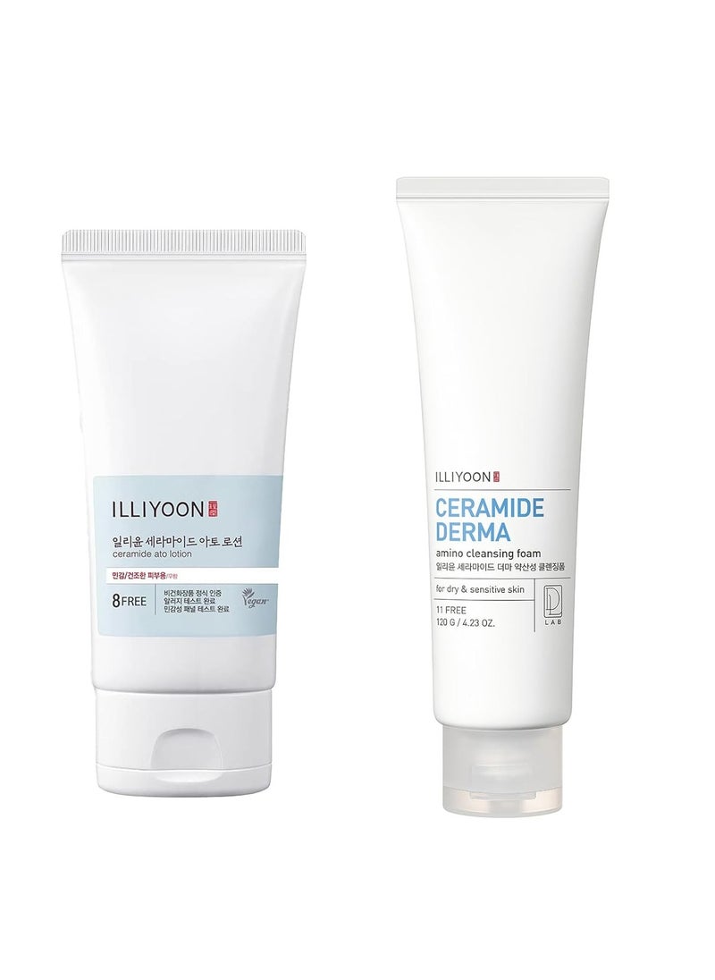 Illiyoon ATO Lotion 68ml with Cleansing Foam