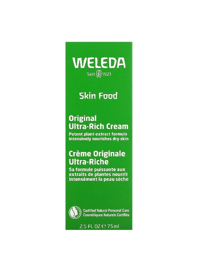 Weleda, Skin Food, Original Ultra-Rich Cream, 2.5 fl oz (75 ml)