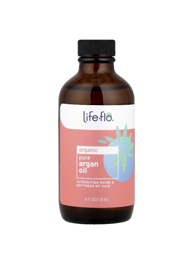 Life-flo, Organic Pure Argan Oil, 4 fl oz (118 ml)