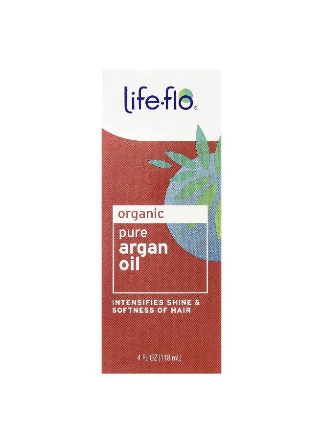 Life-flo, Organic Pure Argan Oil, 4 fl oz (118 ml)