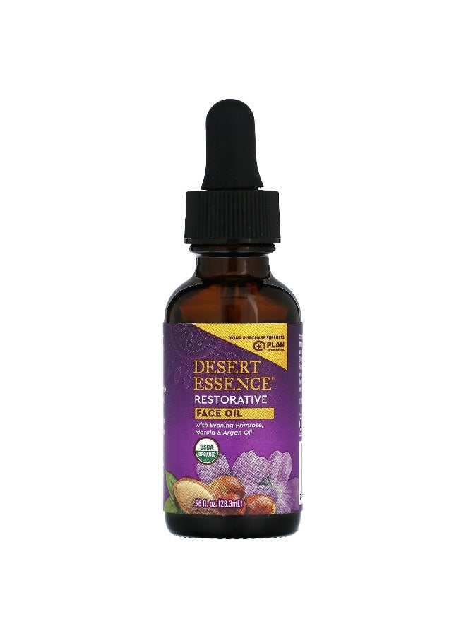 Desert Essence, Restorative Face Oil, 0.96 fl oz (28.3 ml)
