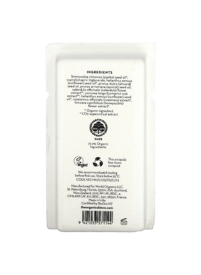The Organic Skin Co., The Good Oil, Face Oil, Honeysuckle and Turmeric, 1 fl oz (30 ml)