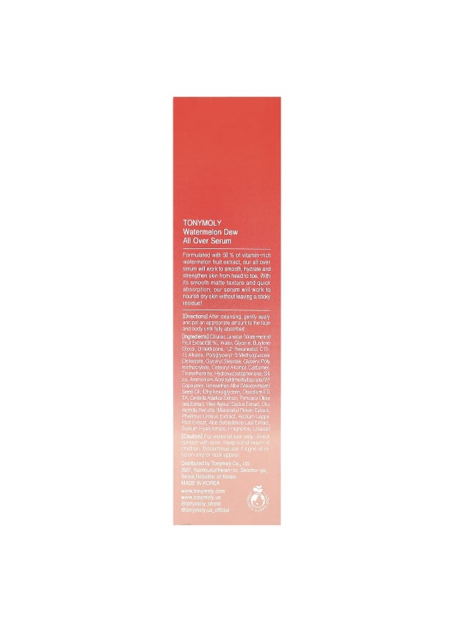 TonyMoly, Watermelon Dew All Over Serum, 4.05 fl oz (120 ml)