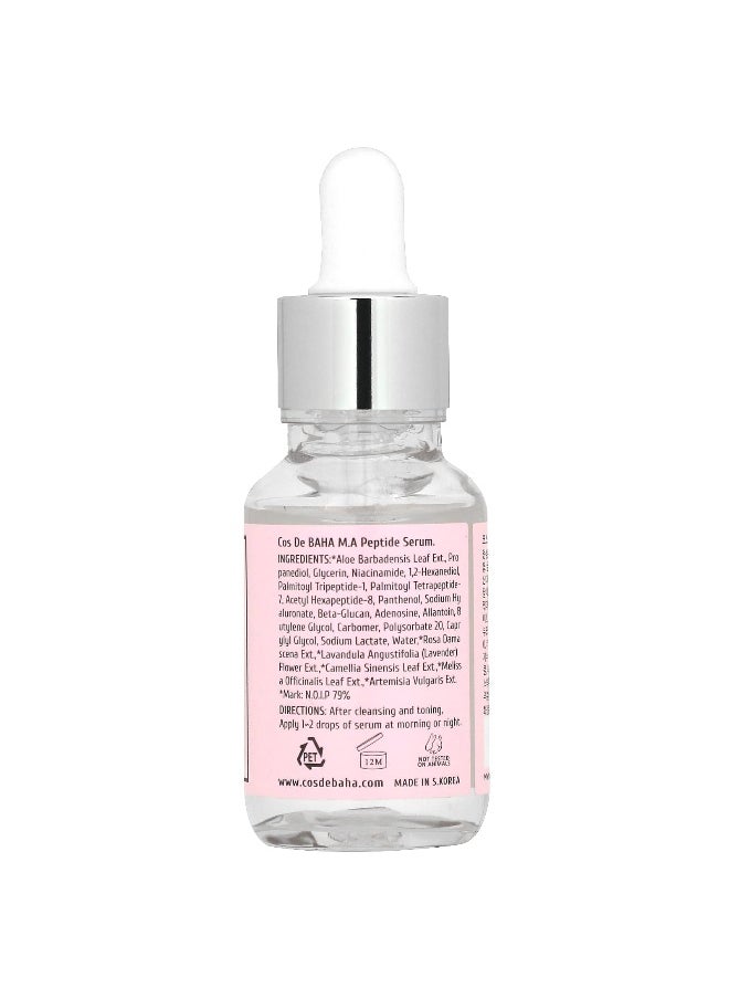 Cos De BAHA, P, M.A Peptide Serum, 1 fl oz (30 ml)