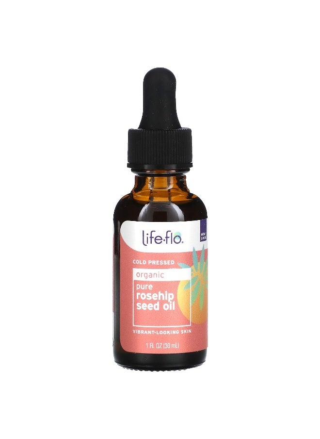 Life-flo, Organic Pure Rosehip Seed Oil, 1 fl oz (30 ml)