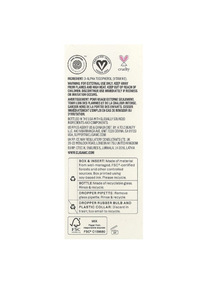 Cliganic, Vitamin E Oil, 120,000 IU, 4 fl oz (120 ml)