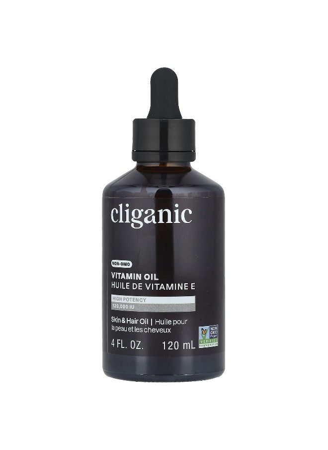 Cliganic, Vitamin E Oil, 120,000 IU, 4 fl oz (120 ml)