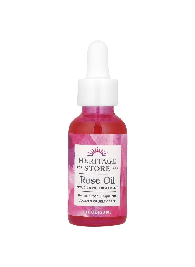 Heritage Store, Rose Oil, 1 fl oz (30 ml)