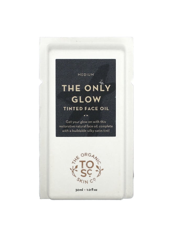 The Organic Skin Co., The Only Glow, Tinted Face Oil, Medium, 1 fl oz (30 ml)