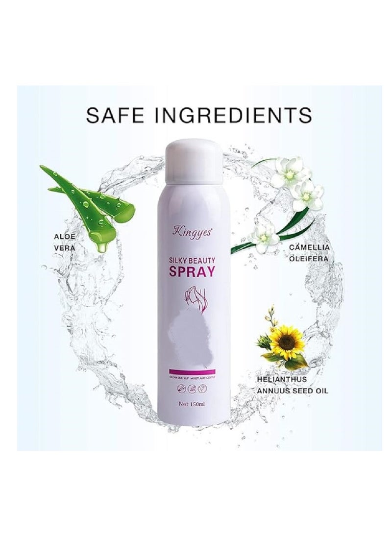 150ml Silky Beauty Spray Quick and Painless Hair Removal Spray Foam