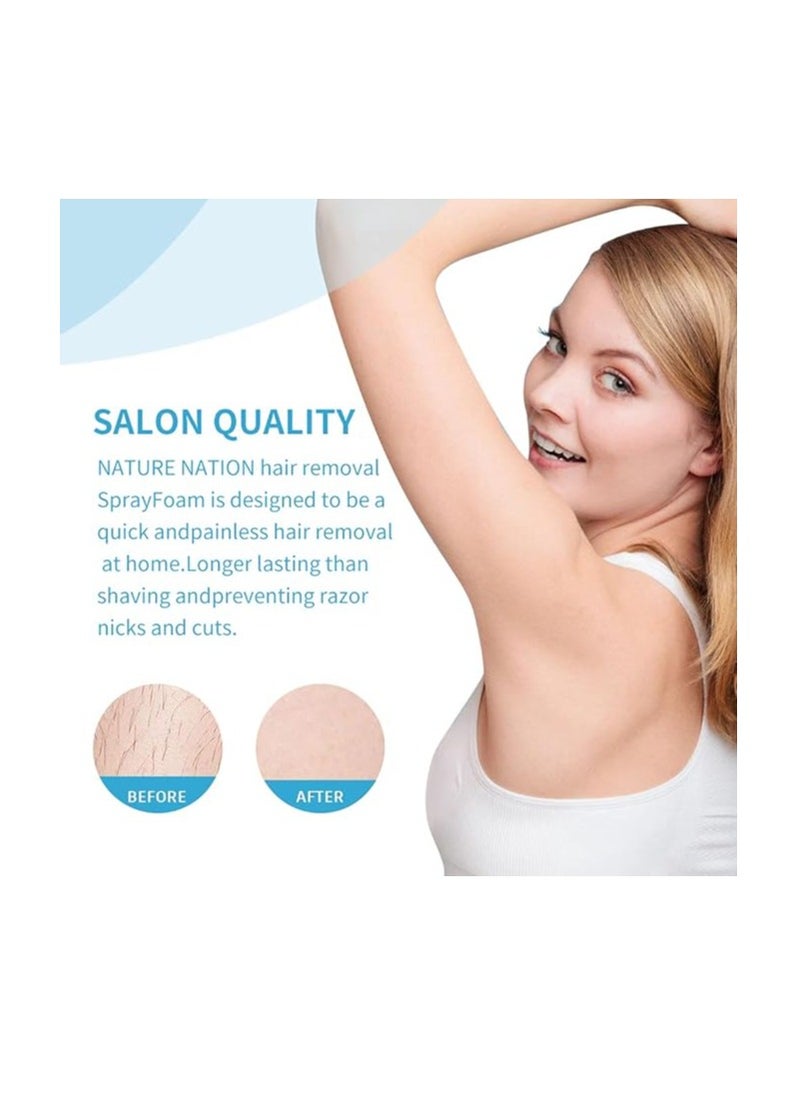 150ml Silky Beauty Spray Quick and Painless Hair Removal Spray Foam