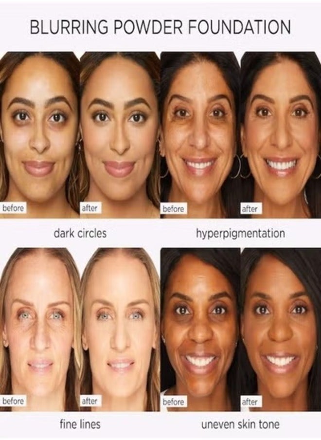 Tarte Amazonian Clay Blurring Powder Foundation  20B Light Beige - light skin with cool, pink or rosy undertones 8g