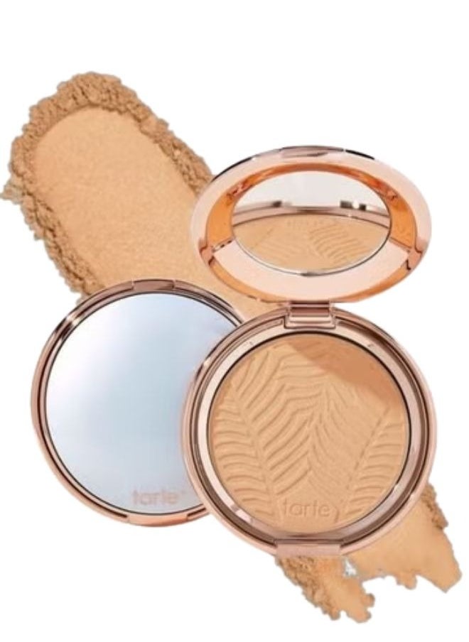 Tarte Amazonian Clay Blurring Powder Foundation 27S Light-Medium Sand - light to medium skin with warm, golden undertones 8g