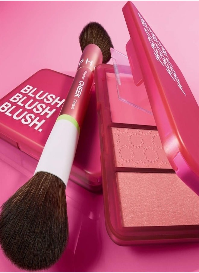 SEPHORA COLLECTION Blush Blush Blush Palette – Trio of Blushes – 01 Candy Lover | Fresh Pink Shades | Cream & Powder Blush Formula – 7.7ml