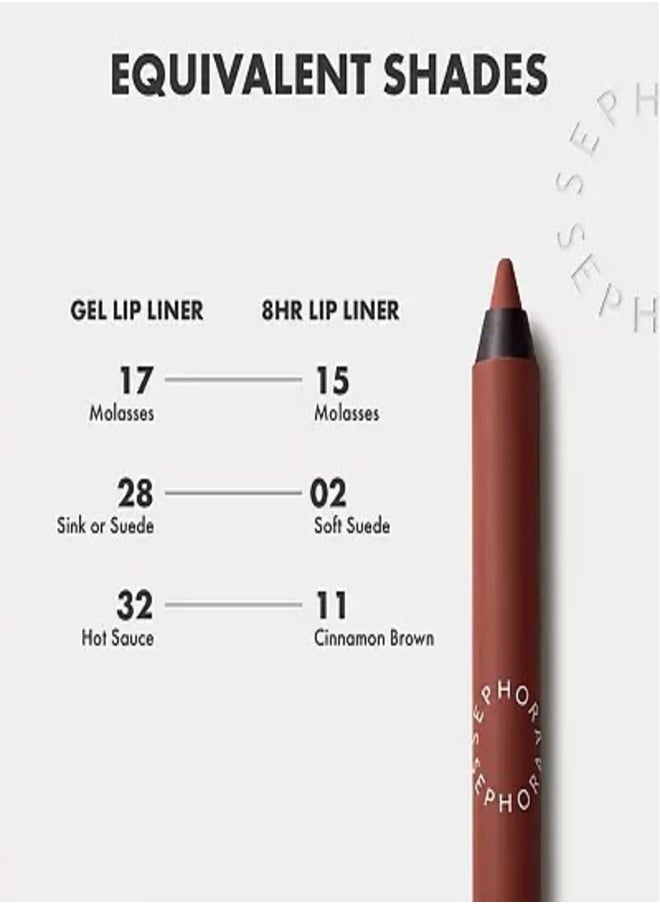 SEPHORA COLLECTION Colorful 8HR Longwear Transferproof Lip Liner 05 Marvelous Mauve - Matte Classic Mauve – Waterproof Precision Lip Pencil in Soft Pink, 1.2g