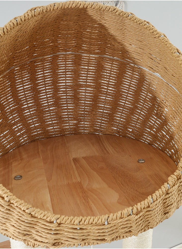 Cat Ceiling Tree Tower Large Cats Condo Tree Play Furniture Scratcher Perch Couch Bed Cat Climbing Frame