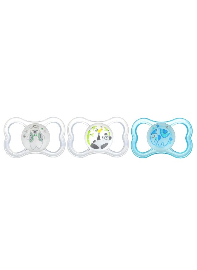 MAM, Air Day & Night Pacifier, 6-16 Months, 3 Count
