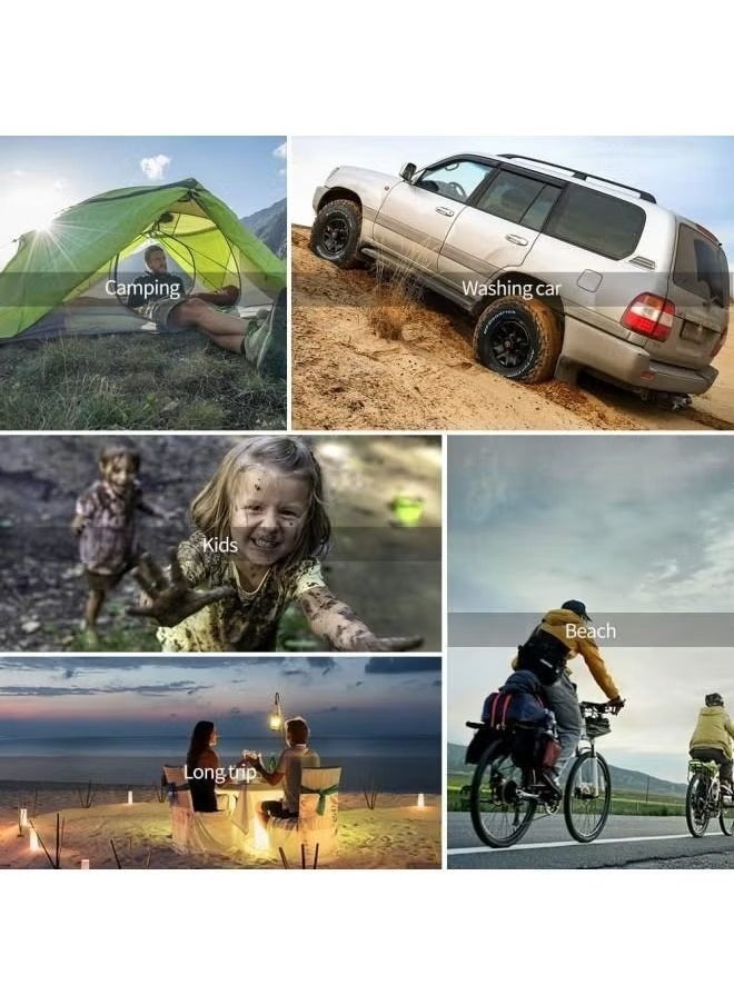 5 Gallons Hanging Camping Solar shower bag Heated Shower