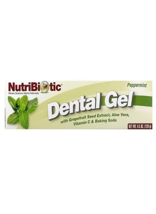 Dental Gel Peppermint 4.5 oz 128 g