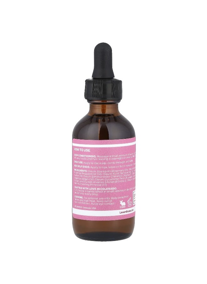 Leven Rose, Rosemary Hair Oil , 2 fl oz (60 ml)
