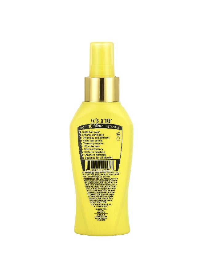 It's a 10, Miracle Leave-In, For Blondes®, 4 fl oz (120 ml)