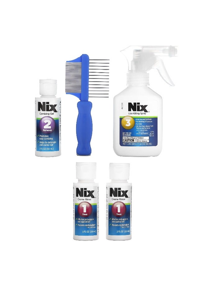 Nix, Complete Lice Treatment Kit , 1 Kit