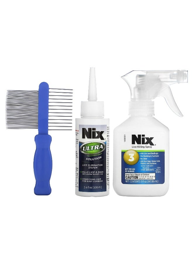 Nix, Ultra, Lice Removal Kit, 1 Kit