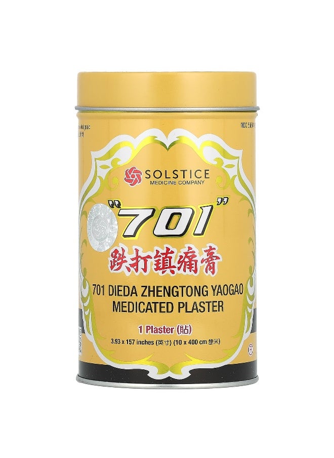 701 DIEDA ZHENTONG YAOGAO, Medicated Plaster, 1 Plaster
