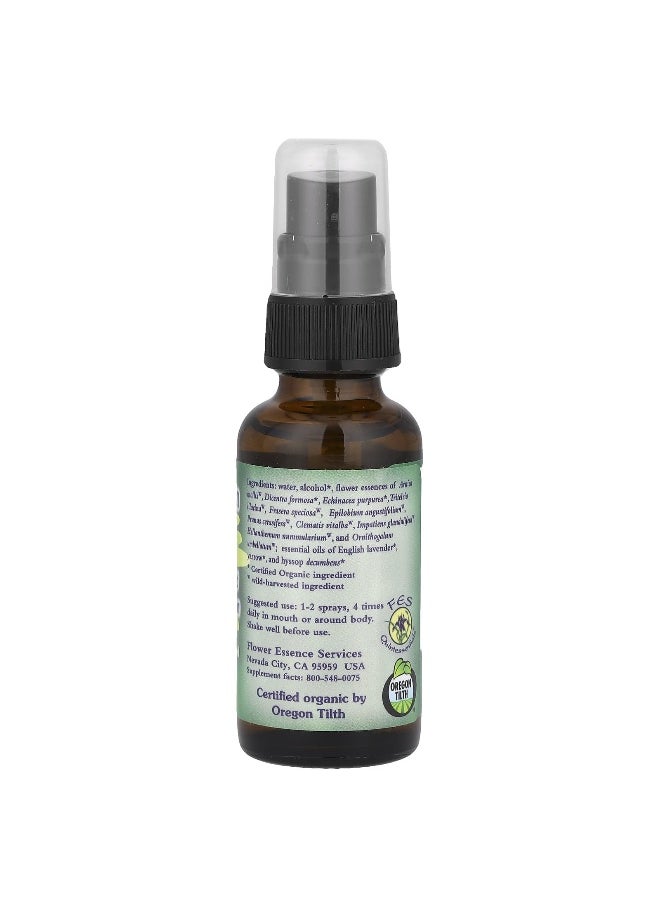 Flower Essence Services, Post-Trauma Stabilizer™, Flower Essence & Essential Oil, 1 fl oz (30 ml)