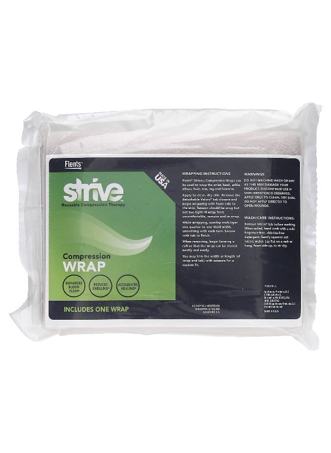 Strive, Compression Wrap, Taupe, 1 Wrap