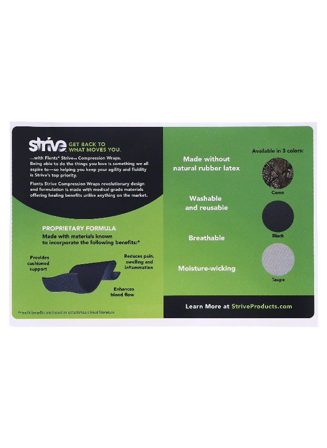 Strive, Compression Wrap, Taupe, 1 Wrap