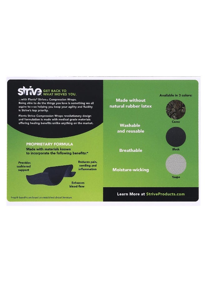 Strive, Compression Wrap, Taupe, 1 Wrap