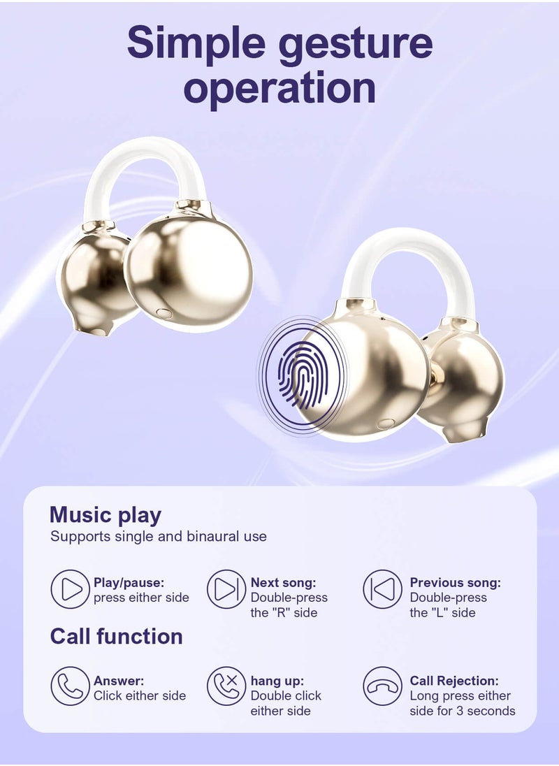 Wireless Stereo BT Open Earphones Wireless In-Ear Bluetooth