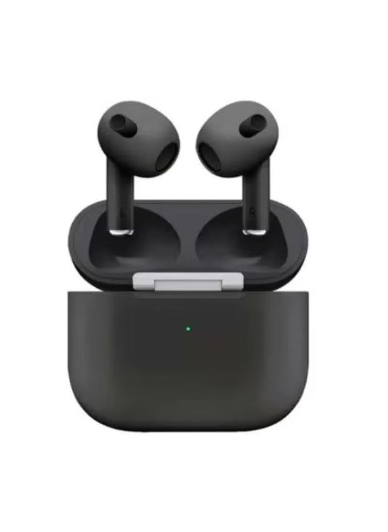 Air-4 Wireless Bluetooth Earbuds Apple & Android Compatibility Built-in Microphone True Wireless Earbuds in-Ear Bluetooth Headphones Earphones Auto Power On/Off Touch Control Black