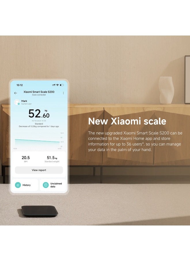 Xiaomi Smart Scale S200 - Black