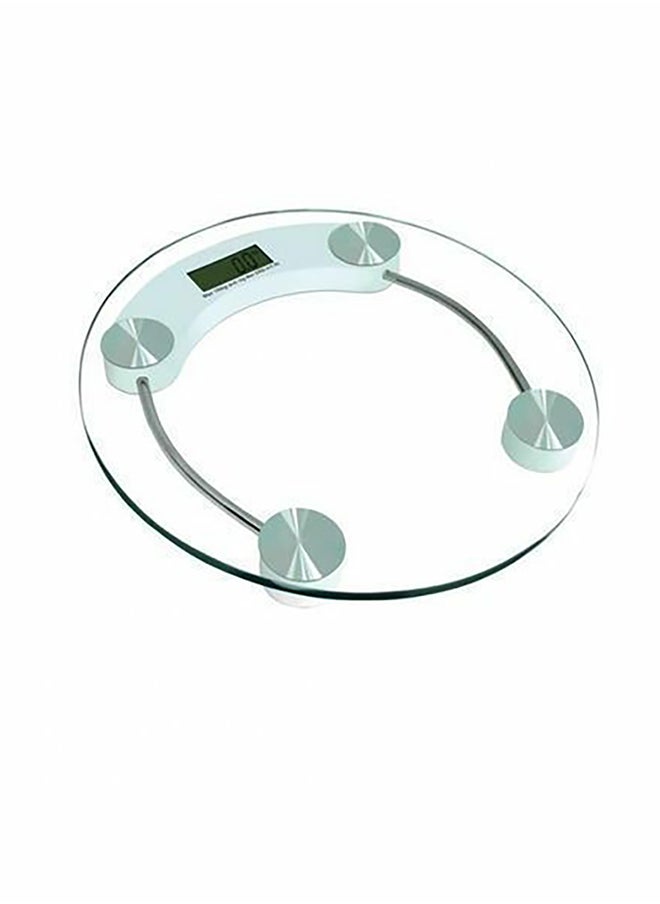 Round Glass Portable Digital Scale