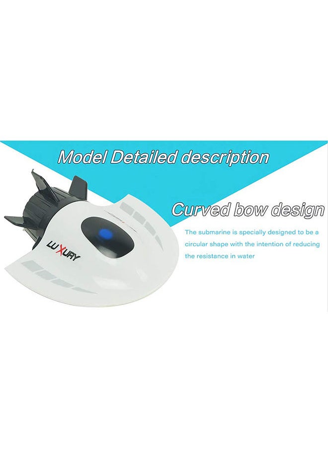 Mini Remote Control Submarine Boat 26 x 8.5 x 20.2cm