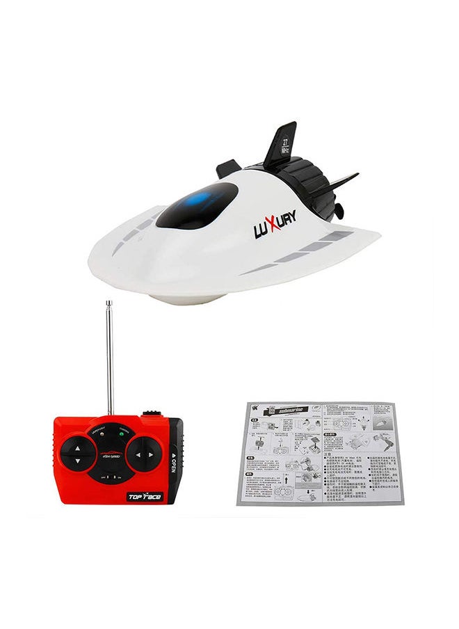 Mini Remote Control Submarine Boat 26 x 8.5 x 20.2cm